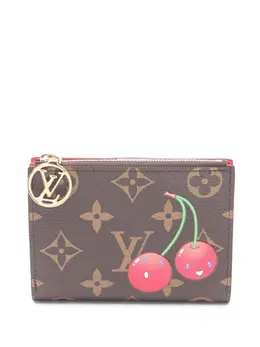 Louis Vuitton 2021-2025 Takashi Murakami Monogram Cerises Lisa Bifold Wallet small wallets 31997661