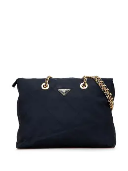 Prada 2000-2013 Impuntu Tessuto Chain tote bag 32002392