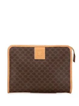 Celine 2015 Macadam Coated Canvas clutch bag 32002390