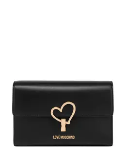 Love Moschino heart-detail chain-strap cross body bag 31027407