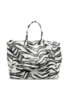 Essentiel Antwerp zebra-print tote bag 31965269