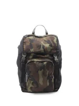 Prada 2010's camouflage-pattern backpack 31913096