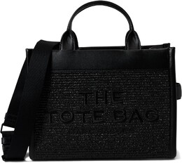 Тканая большая сумка DTM среднего размера Marc Jacobs, черный 9910871 | black