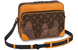 Louis Vuitton Сумка X Nigo Nil Messenger Damier Ebene Giant Brown n40359