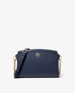 Женская сумка-бандо Chantal из гранулированной кожи Michael Kors, темно-синий mp_0478263_32r3g7cc3t | azul marino