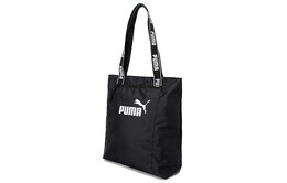 Puma Тканевая спортивная сумка на одно плечо, обычная, унисекс, черно-белая 079465-01