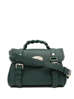 Сумка-сэтчел Alexa размера мини Mulberry, зеленый 17296306 | зеленый