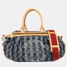 Louis Vuitton Blue Monogram Denim Cabas Raye GM 2way Tote 1210772