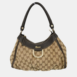 Gucci Beige GG Hobo Handbag 1210709
