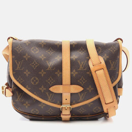 Louis Vuitton Saumur 30 Crossbody Shoulder Bag Monogram Canvas 1210594