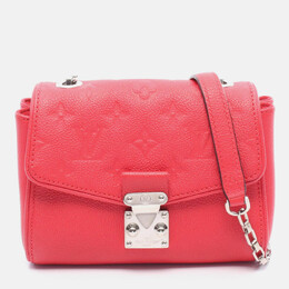 Louis Vuitton Saint Germain Bb Shoulder Bag Monogram Empreinte Red 1210589