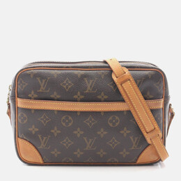 Louis Vuitton Blois Crossbody Shoulder Bag Monogram Canvas Brown 1210551