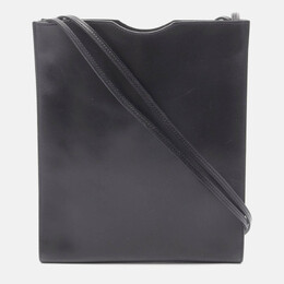 Hermes Onimaitou Black Box Calf Leather Crossbody Shoulder Bag 1210502