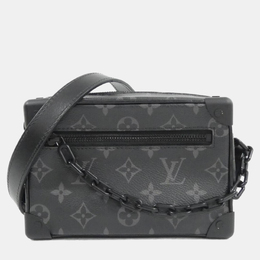 Louis Vuitton Black Monogram Eclipse Mini Soft Trunk Shoulder Bag 1210117