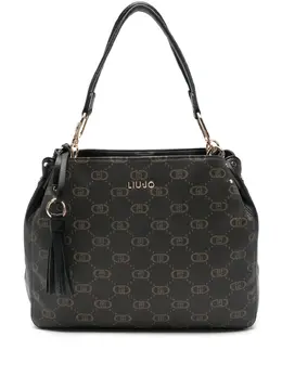 Liu Jo monogram tassel tote bag 31866118