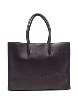 Coccinelle large Myrtha embossed-logo tote bag 31797105