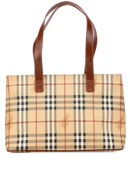 Burberry 2000-2017 Haymarket Check Coated Canvas tote bag 32016573