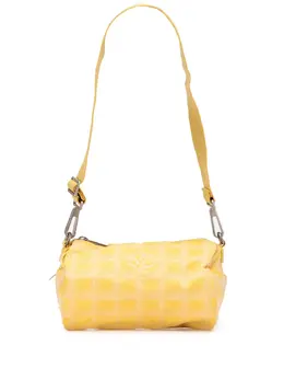 Chanel 2002-2003 New Travel Line Nylon Barrel shoulder bag 32015856