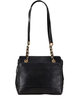 Chanel 1996-1997 Triple CC Caviar tote bag 32015911