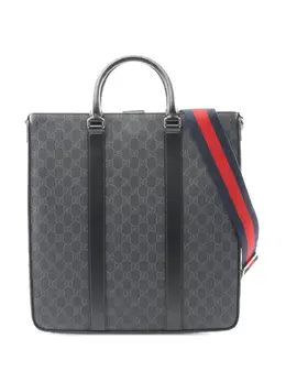 Gucci 2016-2025 Large GG Supreme Web Tote satchel 32006843