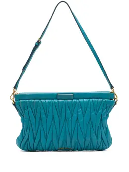 Miu Miu 2021-2025 Matelasse Lambskin shoulder bag 32017053