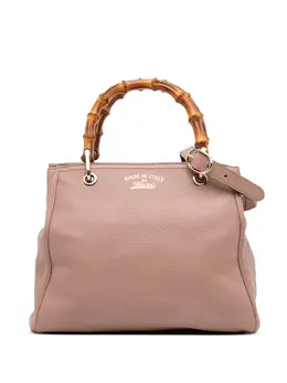 Gucci 2016-2025 Small Calfskin Bamboo Shopper satchel 32025809