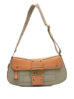 Christian Dior 2002 Canvas and Leather Street Chic Columbus shoulder bag 32026637