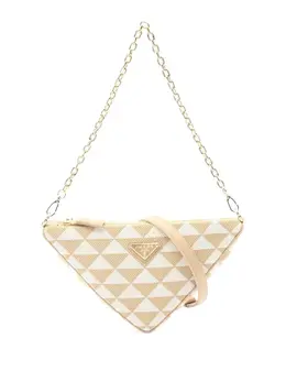 Prada 2013-2025 Mini Triangolo Jacquard Triangle Symbole satchel 32016051