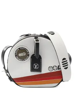 Louis Vuitton 2019 Leather and Monogram LV Airline Boite Chapeau Souple crossbody bag 32015270