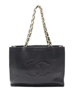 Chanel 1994-1996 CC Lambskin Chain tote bag 32011364