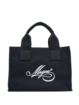 MSGM logo-embroidered tote bag 31994585