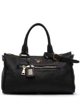 Prada 2000-2025 Vitello Daino Zip Top satchel 32014958
