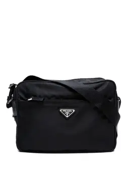 Prada 2000-2010 triangle-logo shoulder bag 31986673