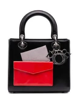 Christian Dior 2014 Medium Calfskin Pockets Lady Dior satchel 32025983