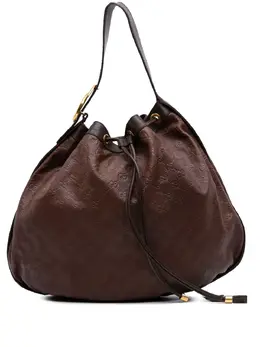 Gucci 2016-2025 Medium Guccissima Interlocking Icon Drawstring hobo bag 32026479