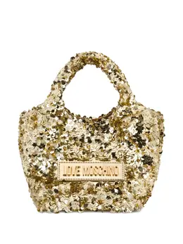 Love Moschino sequin embellished top-handle bag 31027413