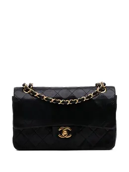 Chanel 1986-1988 Small Classic Lambskin Double Flap shoulder bag 32025827
