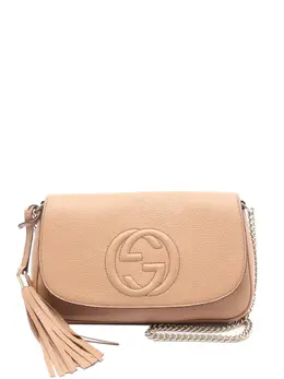 Gucci 2000-2015 Medium Leather Soho Chain Flap crossbody bag 32019846