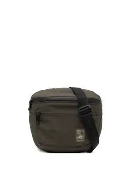Agnès b. logo-patched messenger bag 31923877