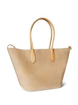 Polo Ralph Lauren Bellport suede leather tote bag 31950440