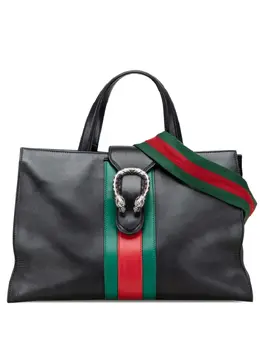 Gucci 2016-2025 Large Calfskin Dionysus Web Top Handle Bag satchel 32015343