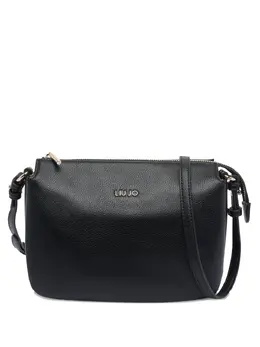 Liu Jo logo-plaque zip-closure crossbody bag 32006031