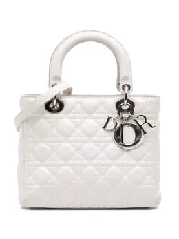 Christian Dior 2012 Medium Lambskin Cannage Lady Dior satchel 32025769