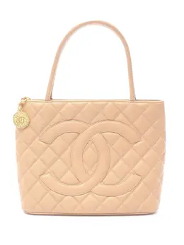 Chanel 2002-2003 Caviar Medallion tote bag 32023762