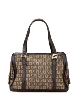 Fendi 2000-2010 Zucchino Canvas shoulder bag 32006993