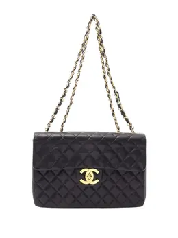 Chanel 1994-1996 Maxi XL Classic Lambskin Single Flap shoulder bag 32011258