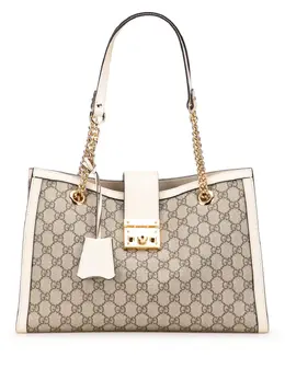 Gucci 2000-2015 Large GG Supreme Padlock tote bag 32016023