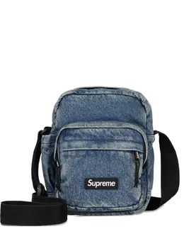 Supreme denim "Indigo Blue" messenger bag 31968609