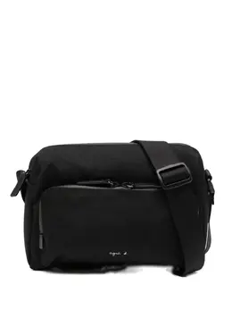 Agnès b. logo-printed shoulder bag 31924159