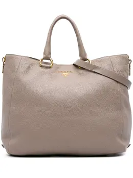Prada 2010-2025 Vitello Daino Open Convertible Tote satchel 32026475